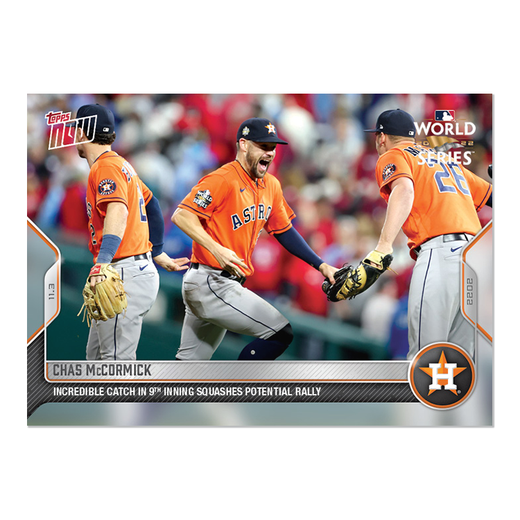 Chas McCormick  - 2022 MLB Topps NOW® Card 1154 - PR: 702