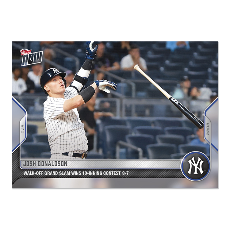 Josh Donaldson  - 2022 MLB Topps NOW® Card 727 - PR: 618