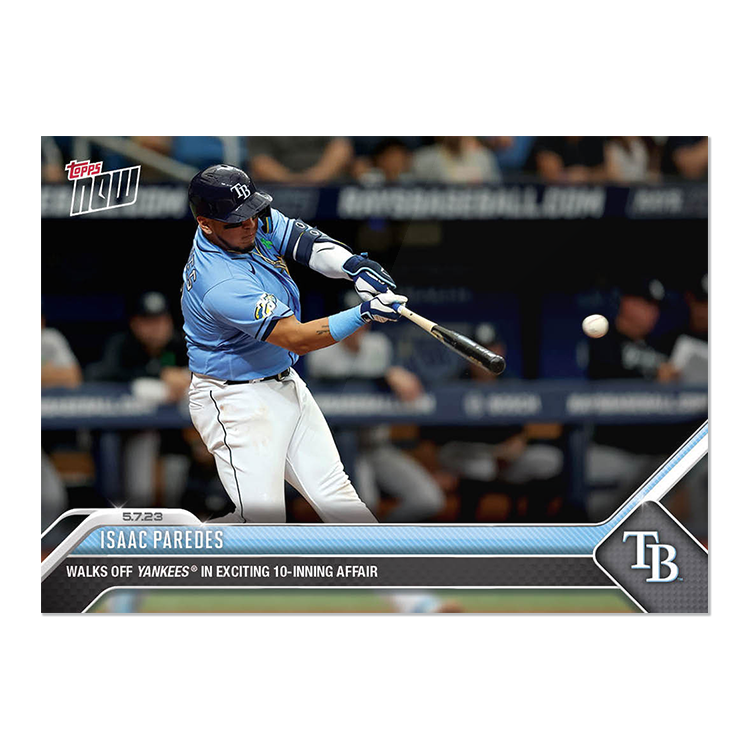Isaac Paredes  - 2023 MLB Topps NOW® Card 248 - PR: 210