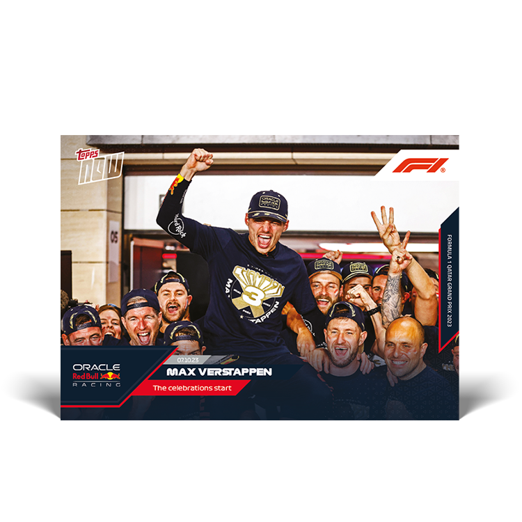 4 Card Bundle - F1 Topps NOW® Card #54-57