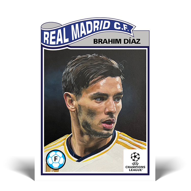 Topps UCC Living Set Card #666 - Brahim Díaz - PR: 676