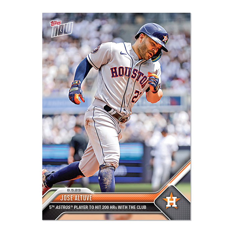Jose Altuve  - 2023 MLB Topps NOW® Card 658 - PR: 545