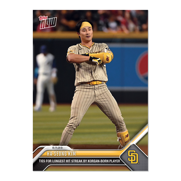 Ha-Seong Kim  - 2023 MLB Topps NOW® Card 693 - PR: 483