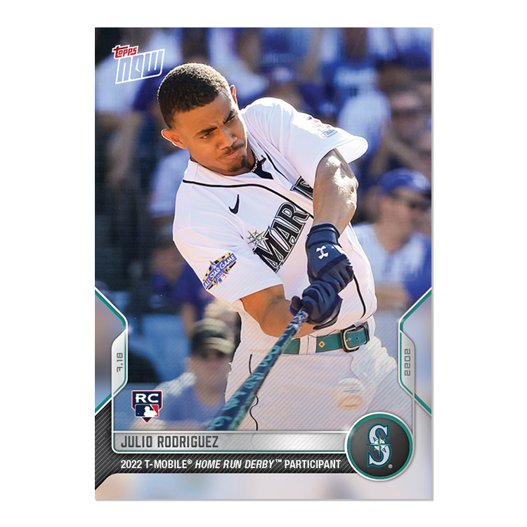 Julio Rodriguez  - 2022 MLB Topps NOW® Card 564 - PR: 3338