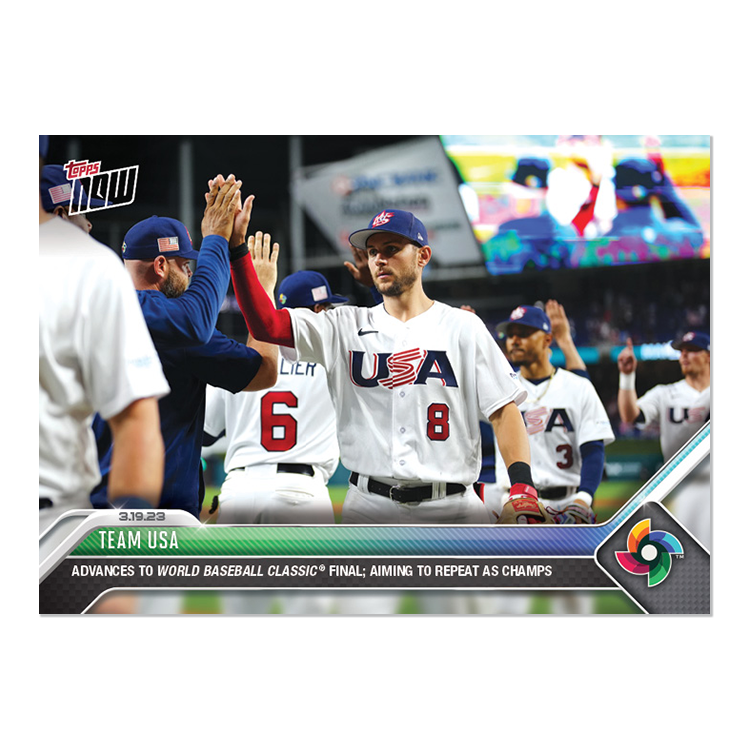 3-Card Bundle - 2023 World Baseball Classic Topps NOW® Cards: WBC61-WBC63