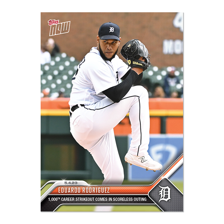 Eduardo Rodriguez  - 2023 MLB Topps NOW® Card 235 - PR: 317