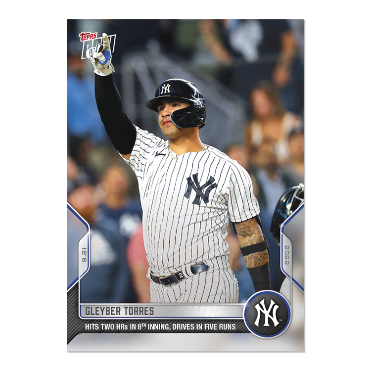 Gleyber Torres  - 2022 MLB Topps NOW® Card 937 - PR: 445