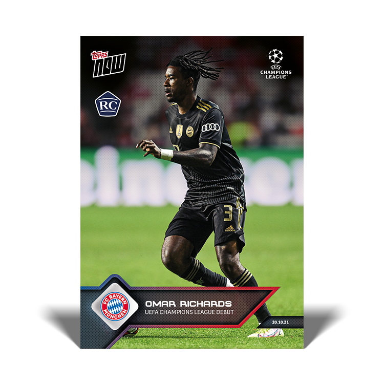 UEFA Champions League debut  - UCL Topps NOW® Card #55 - PR: 2234