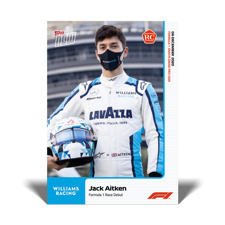 6-Card Bundle - F1 Topps NOW® - Cards #17-22