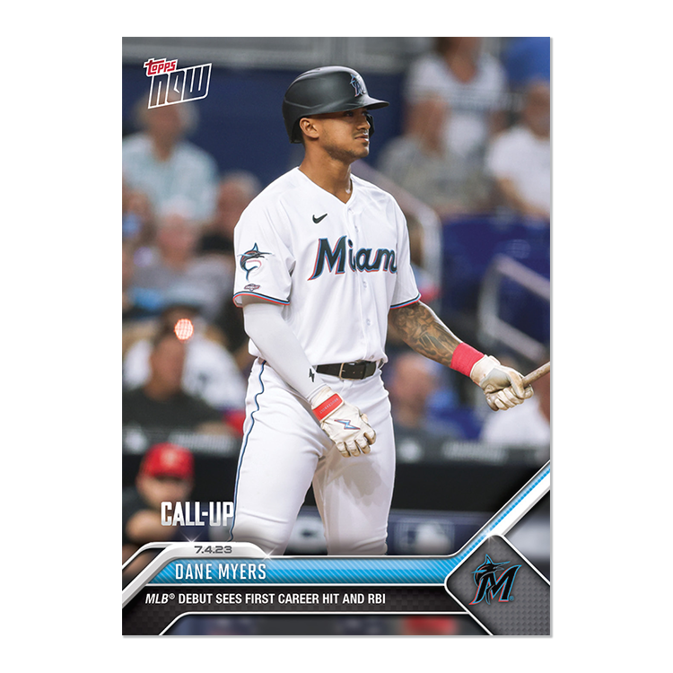 Dane Myers  - 2023 MLB Topps NOW® Card 526 - PR: 569