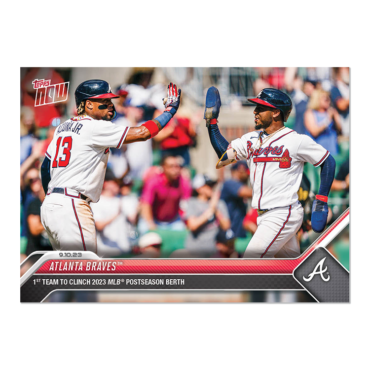 Atlanta Braves  - 2023 MLB Topps NOW® Card 848 - PR: 539