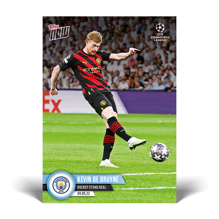 Rocket stuns Real - UCL Topps NOW® Card #105 - PR: 716