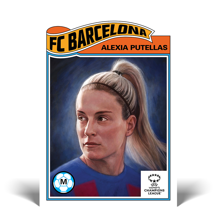Topps UCC Living Set Card #645 - Alexia Putellas - PR: 1495