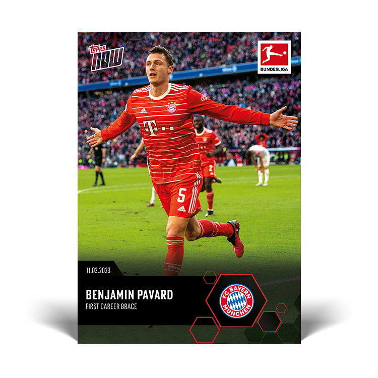 5 Cards Bundle - Bundesliga Topps NOW® #153-157
