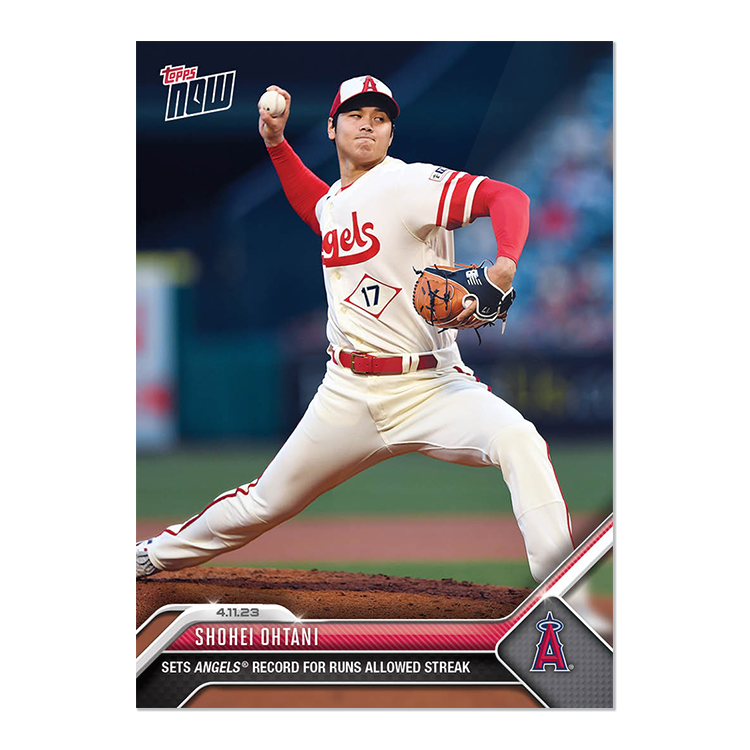Shohei Ohtani  - 2023 MLB Topps NOW® Card 106 - PR: 3484
