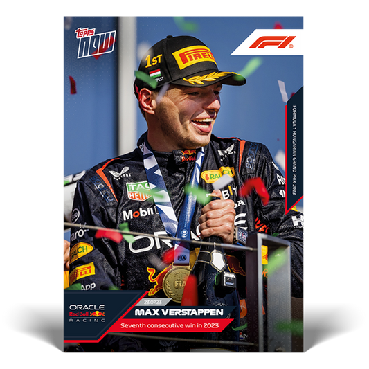 Seventh consecutive win in 2023  - F1 Topps NOW® Card #32 - PR: 1206