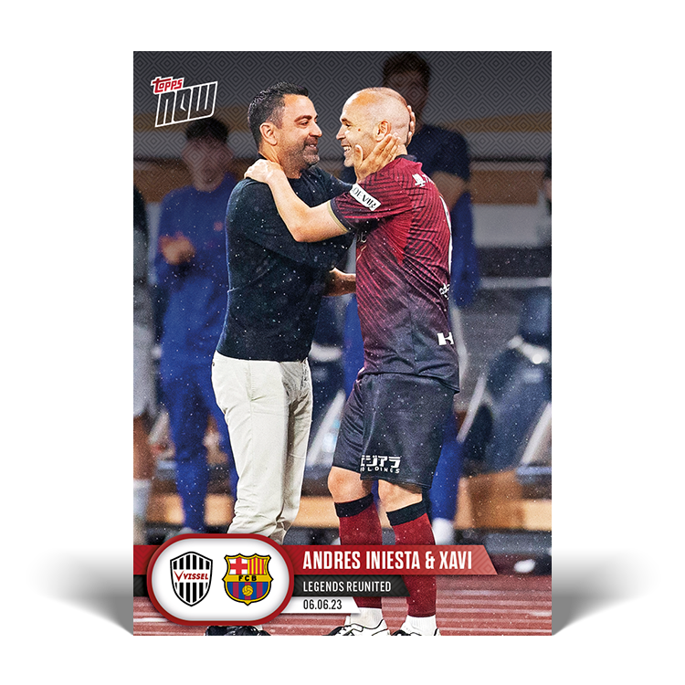 Legends reunited -  Topps NOW® Card #2