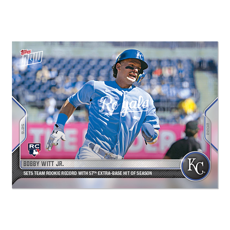 Bobby Witt Jr.  - 2022 MLB Topps NOW® Card 956 - PR: 1674