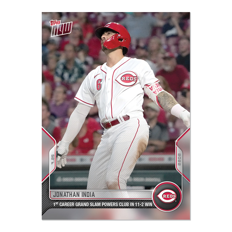 Jonathan India  - 2022 MLB Topps NOW® Card 594 - PR: 552