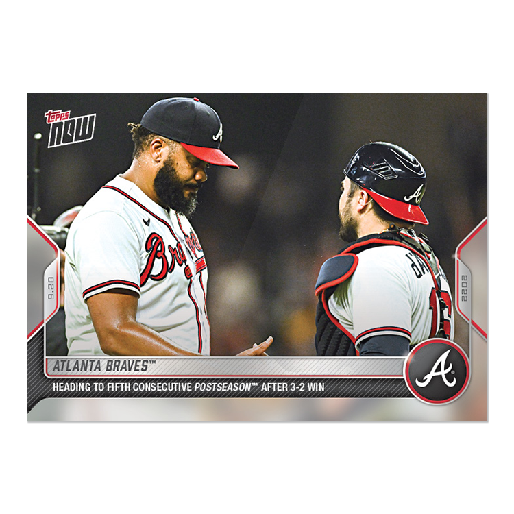 Atlanta Braves  - 2022 MLB Topps NOW® Card 932 - PR: 600