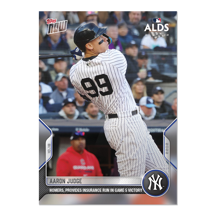 Aaron Judge  - 2022 MLB Topps NOW® Card 1095 - PR: 1456