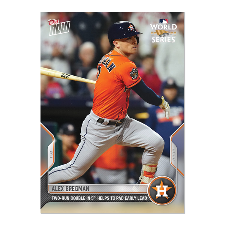 Alex Bregman  - 2022 MLB Topps NOW® Card 1147 - PR: 810