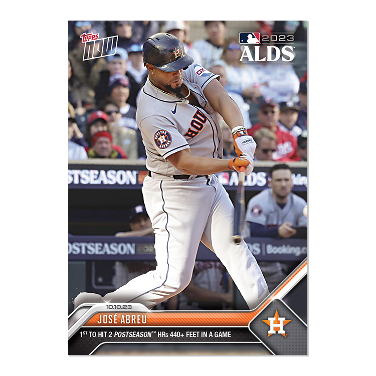José Abreu  - 2023 MLB Topps NOW® Card 987 - PR: 597