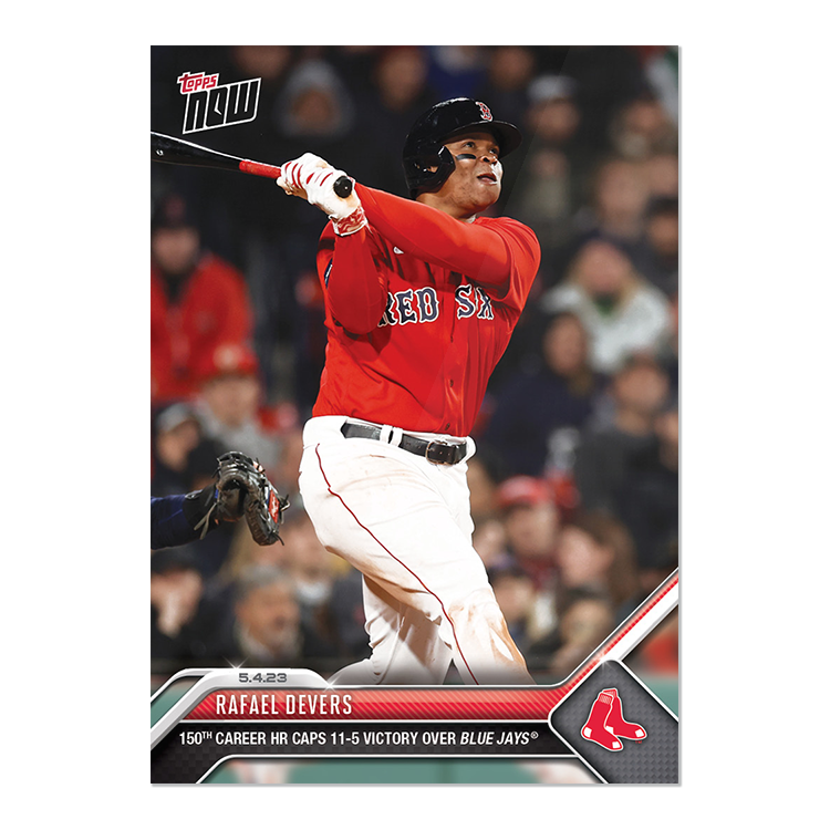 Rafael Devers  - 2023 MLB Topps NOW® Card 236 - PR: 483