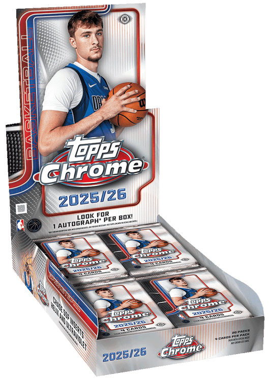 2025-26 Topps Chrome® Basketball - Hobby Box