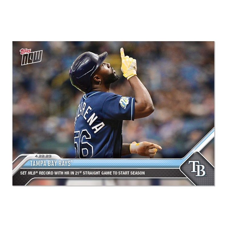 Tampa Bay Rays  - 2023 MLB Topps NOW® Card 168 - PR: 363