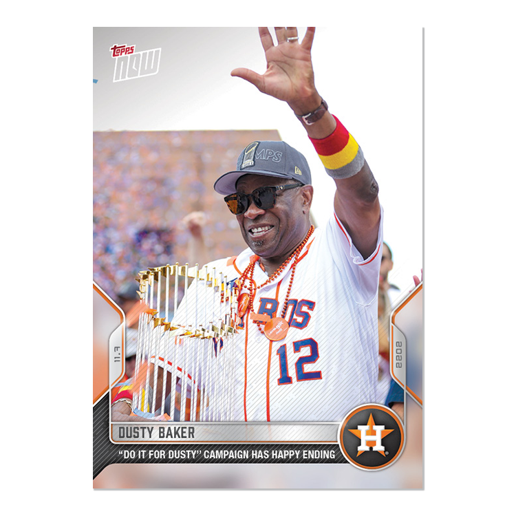 Dusty Baker  - 2022 MLB Topps NOW® Card OS03 - PR: 864