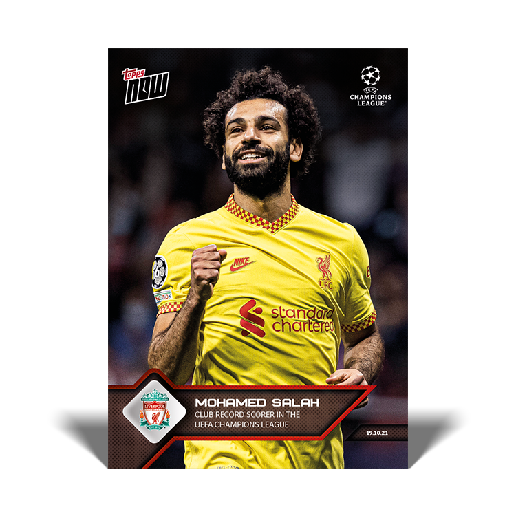 Club record scorer in the UEFA Champions League - UCL Topps NOW® Card #53 - PR: 1504