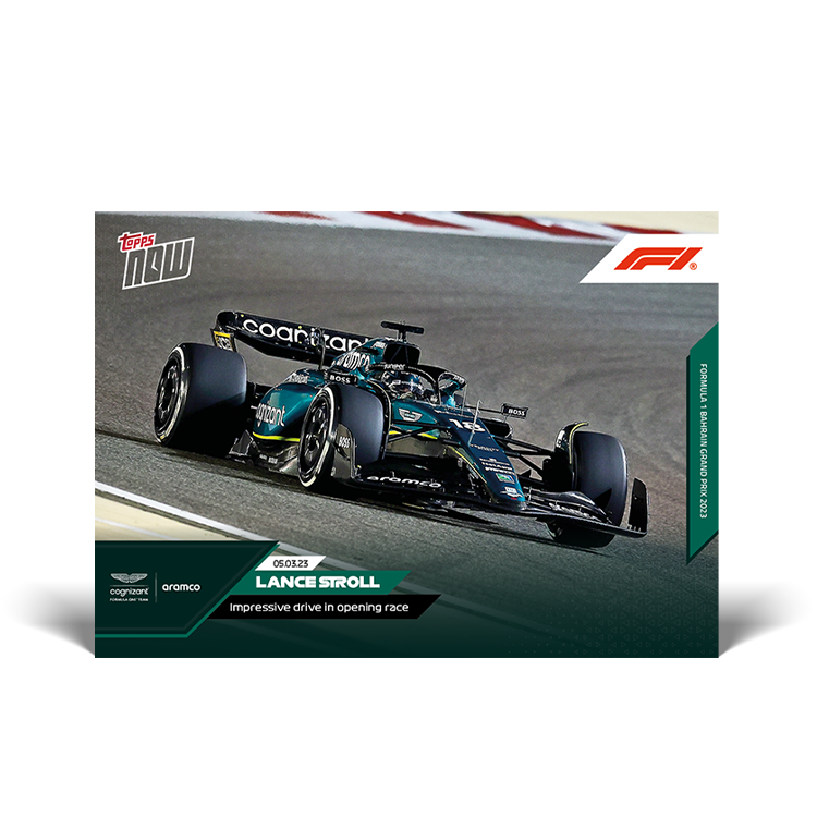 4 Card Bundle - F1 Topps NOW® Card #001-004