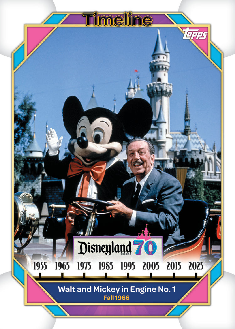2025 Topps Disneyland 70th Anniversary - Hobby Box - Sealed Case