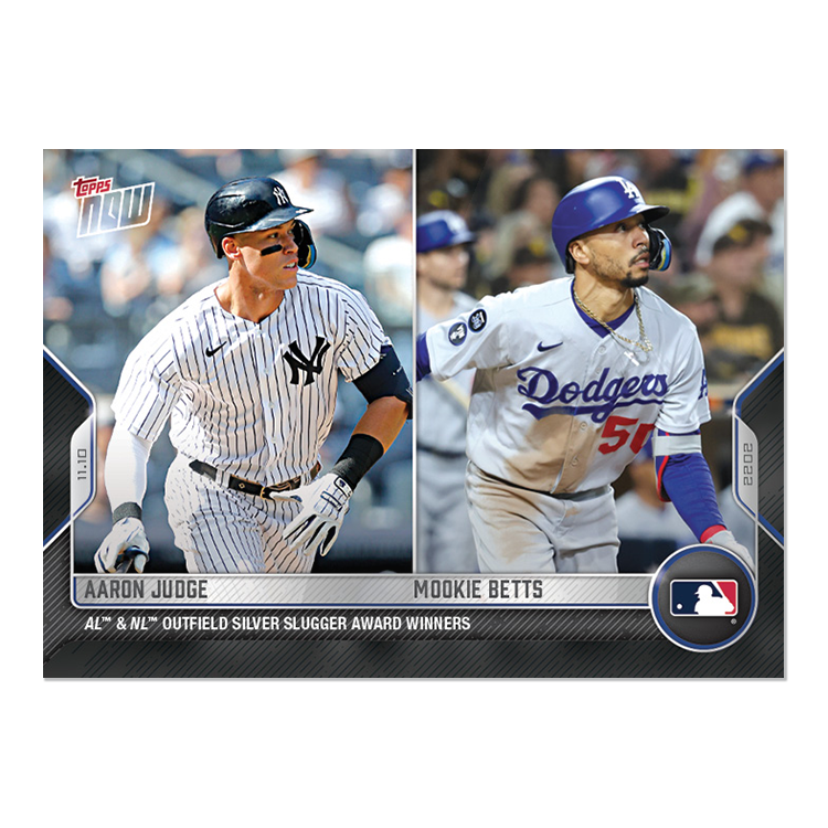 Aaron Judge/Mookie Betts  - 2022 MLB Topps NOW® Card OS29 - PR: 806