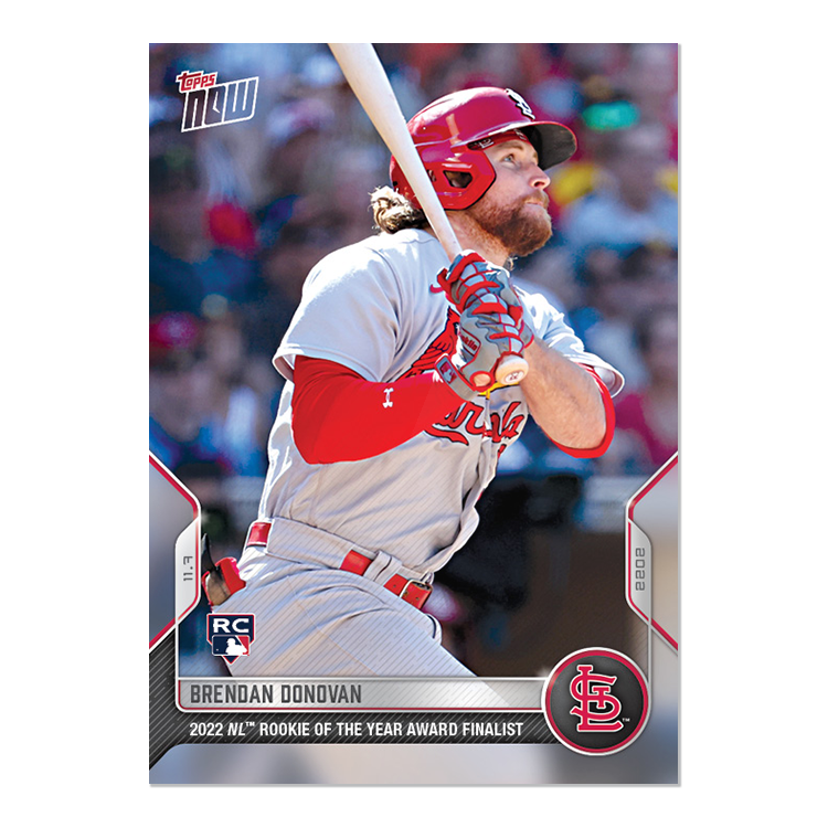 Brendan Donovan  - 2022 MLB Topps NOW® Card OS07 - PR: 608