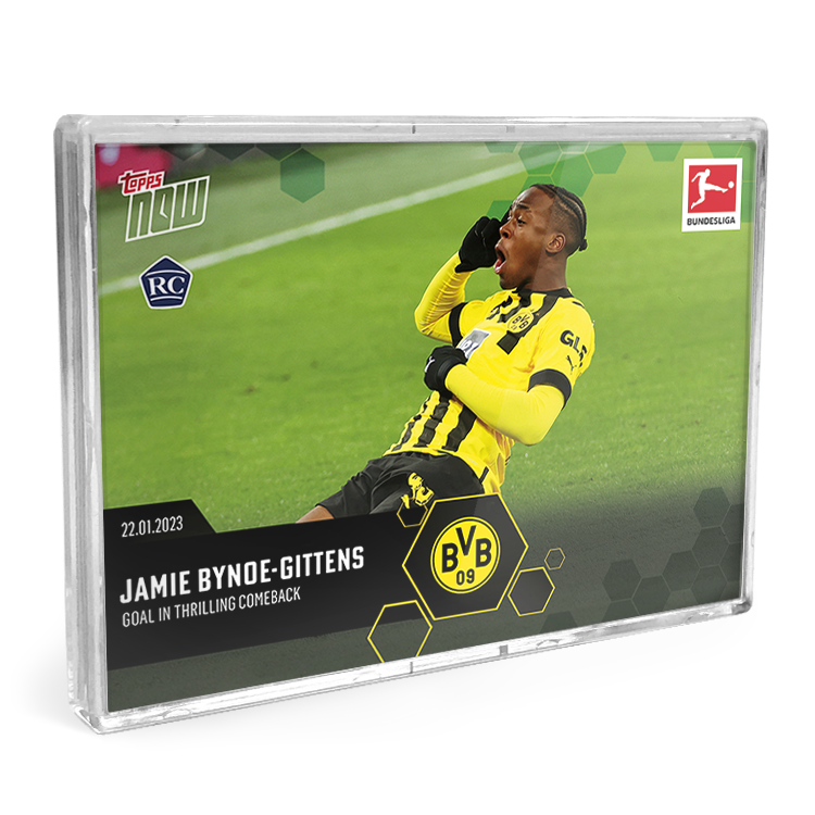 Makes first Bundesliga start - Bundesliga Topps NOW® Card #108 - PR: 575