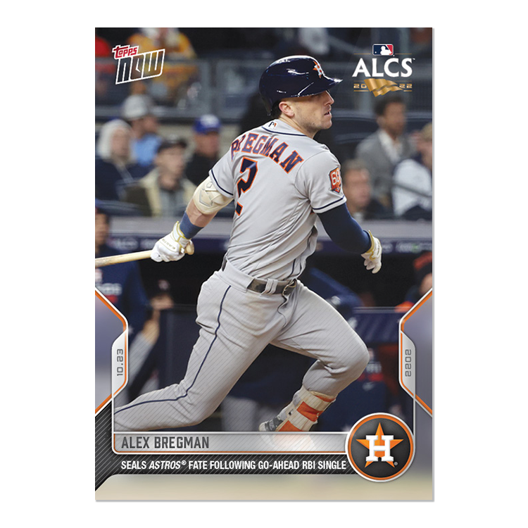 Alex Bregman  - 2022 MLB Topps NOW® Card 1130 - PR: 703