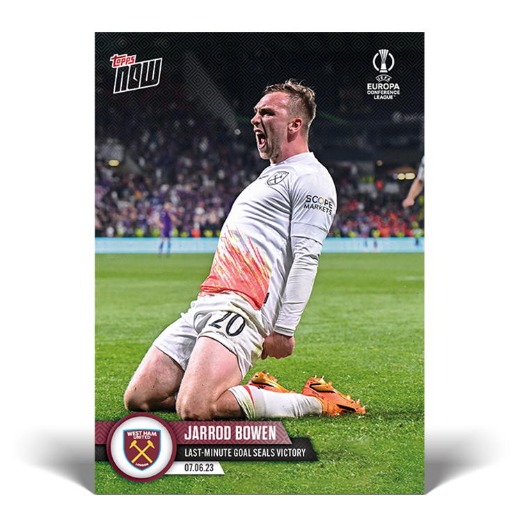 Last-minute goal seals victory - ECL Topps NOW® Card #59 - PR: 513