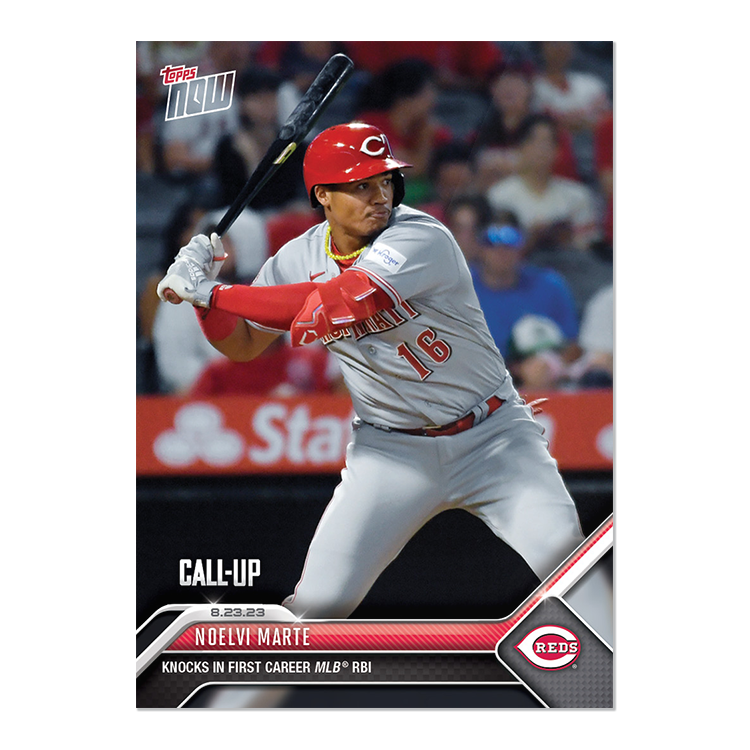 Noelvi Marte  - 2023 MLB Topps NOW® Card 751 - PR: 1199