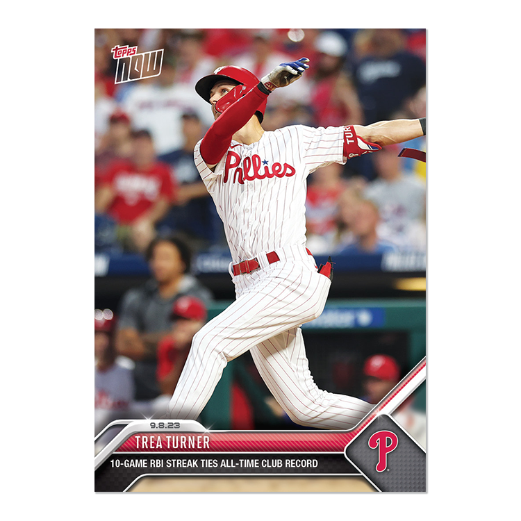 Trea Turner  - 2023 MLB Topps NOW® Card 838 - PR: 507