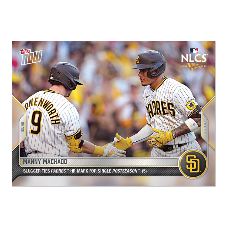 Manny Machado  - 2022 MLB Topps NOW® Card 1105 - PR: 465