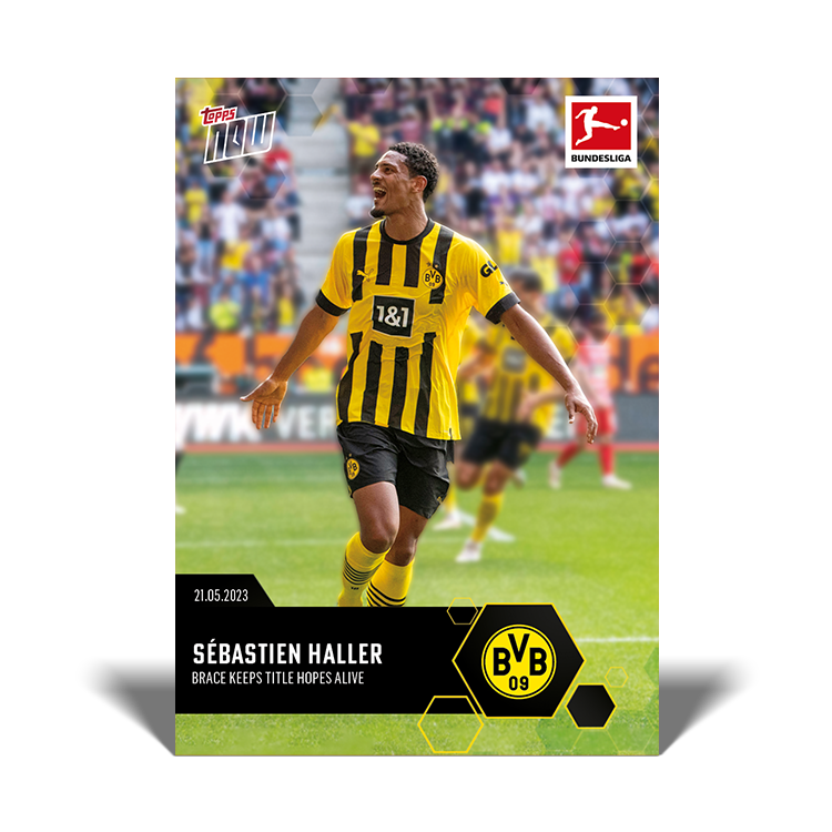 Brace keeps title hopes alive - Bundesliga Topps NOW® Card #211 - PR: 272