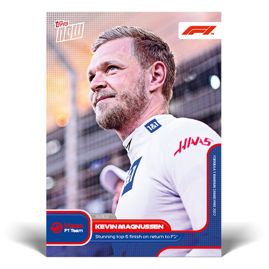 Stunning top-5 finish on return to F1 -  F1 Topps NOW® Card #003 - PR: 1275