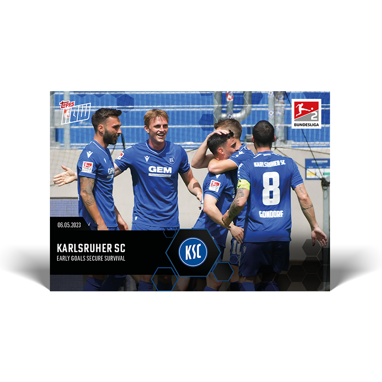 5 Cards Bundle - Bundesliga Topps NOW® #194-198