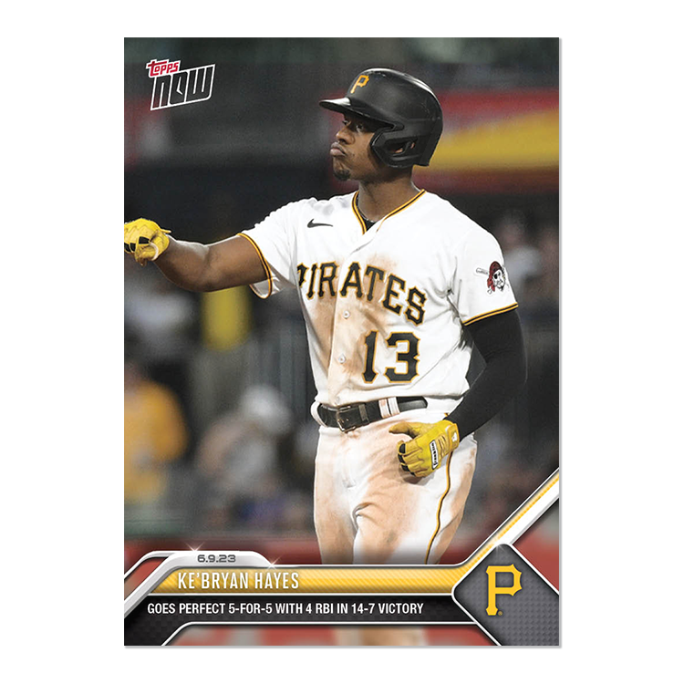 Ke'Bryan Hayes  - 2023 MLB Topps NOW® Card 413 - PR: 278