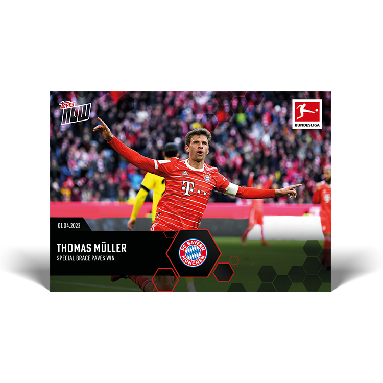 Special brace paves win - Bundesliga Topps NOW® Card #170 - PR: 148