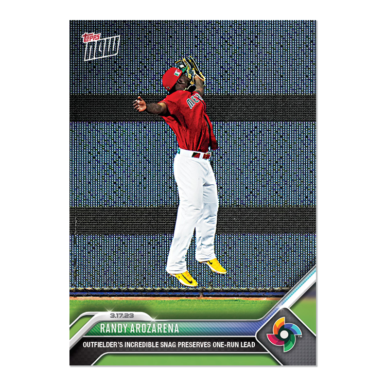 Randy Arozarena  - 2023 World Baseball Classic Topps NOW® Card 55 - PR: 716