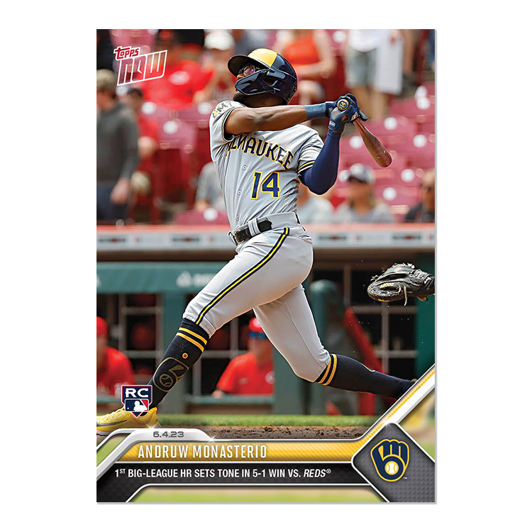 Andruw Monasterio  - 2023 MLB Topps NOW® Card 384 - PR: 528