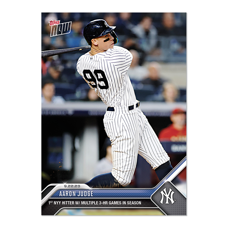 Aaron Judge  - 2023 MLB Topps NOW® Card 904 - PR: 2976